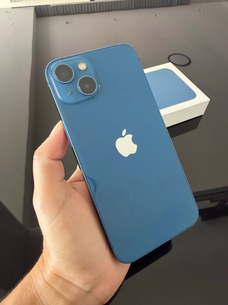 iPhone 13, 256GB, azul, 92% de bateria! Face ID OFF - Celulares e