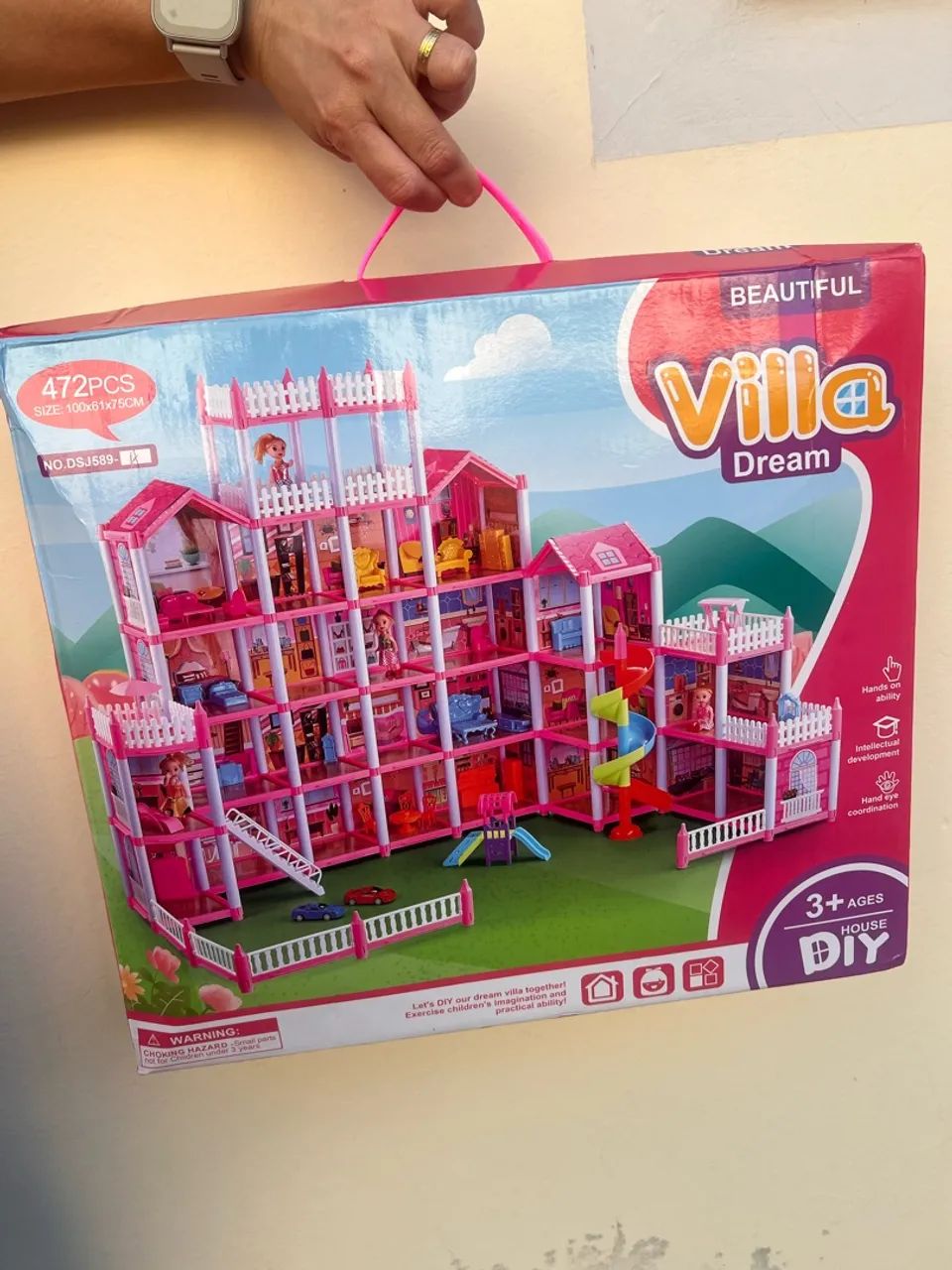 Casa de boneca GIGANTE