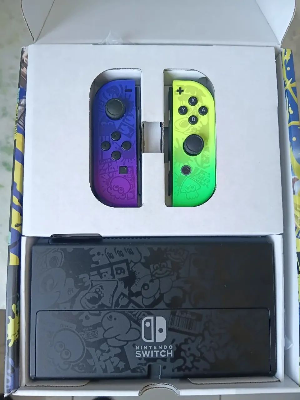 Nintendo Switch OLED Splatoon 3 Edition Original Japonês +