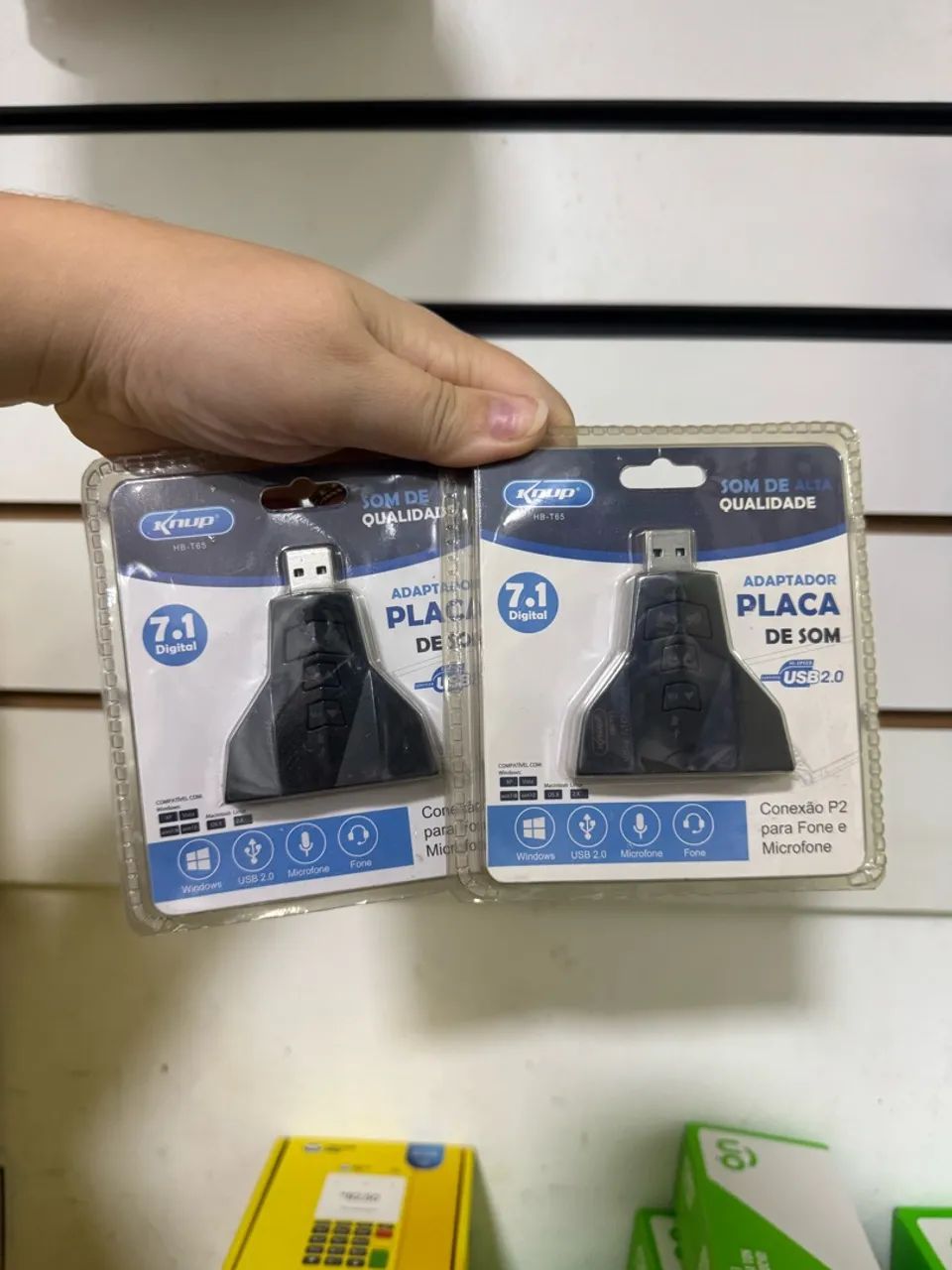 Adaptador placa de som