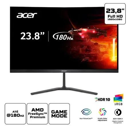 MONITOR GAMER ACER 23.8 FULL 180HZ - Foto 3