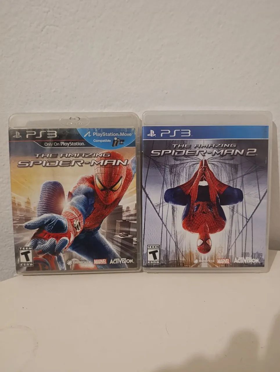 Amazing spider man 1 e 2 (ps3)