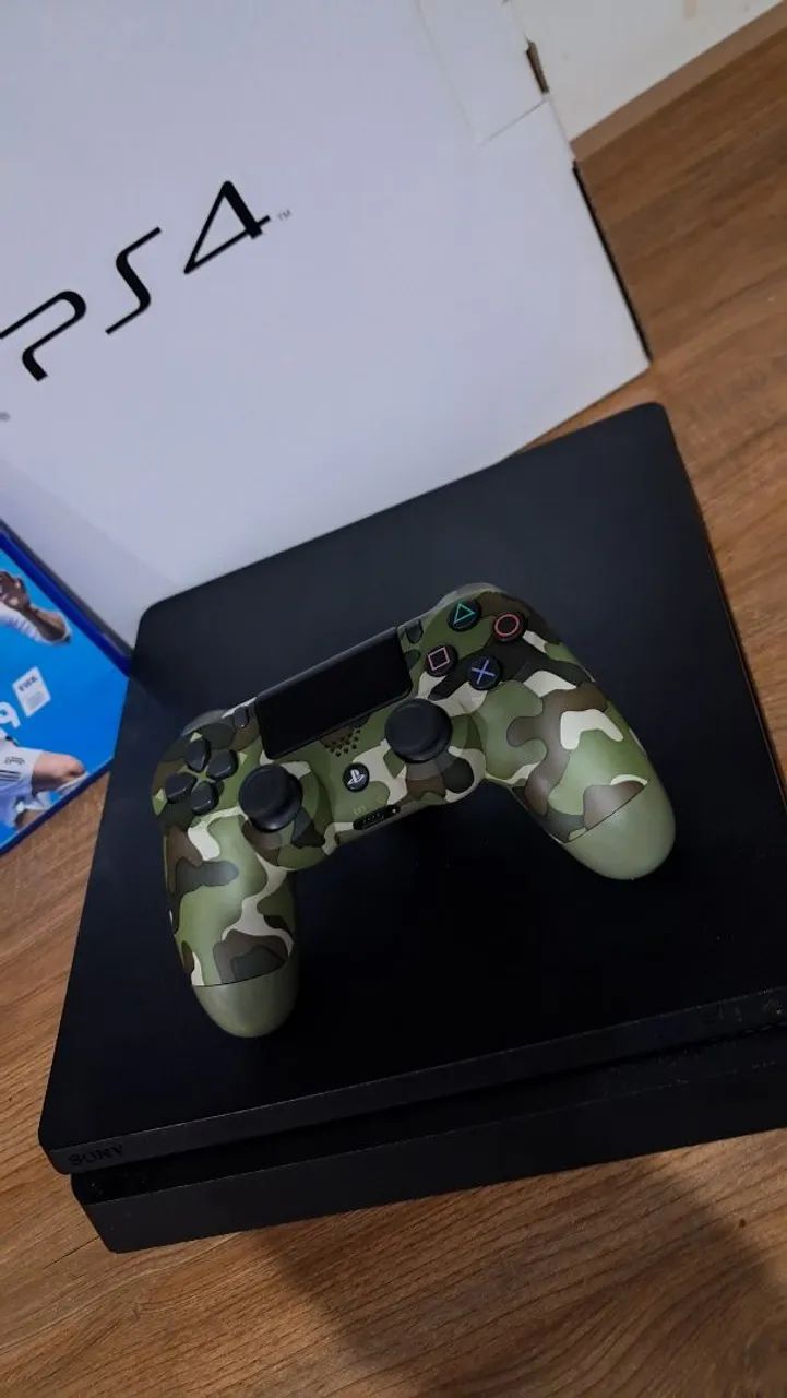 Ps4 Slim com caixa  - Foto 2
