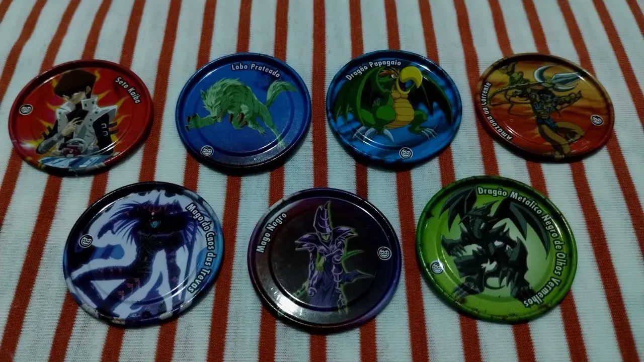 Metal Tazos Yu-Gi-Oh Elma Chips  - Foto 2