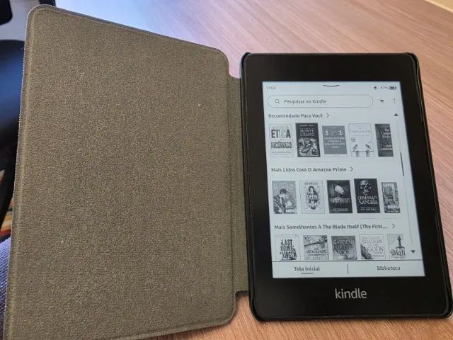 Kindle Paperwhite  6" - 10ª Geração - Acompanha capa e cabo USB. - Foto 2