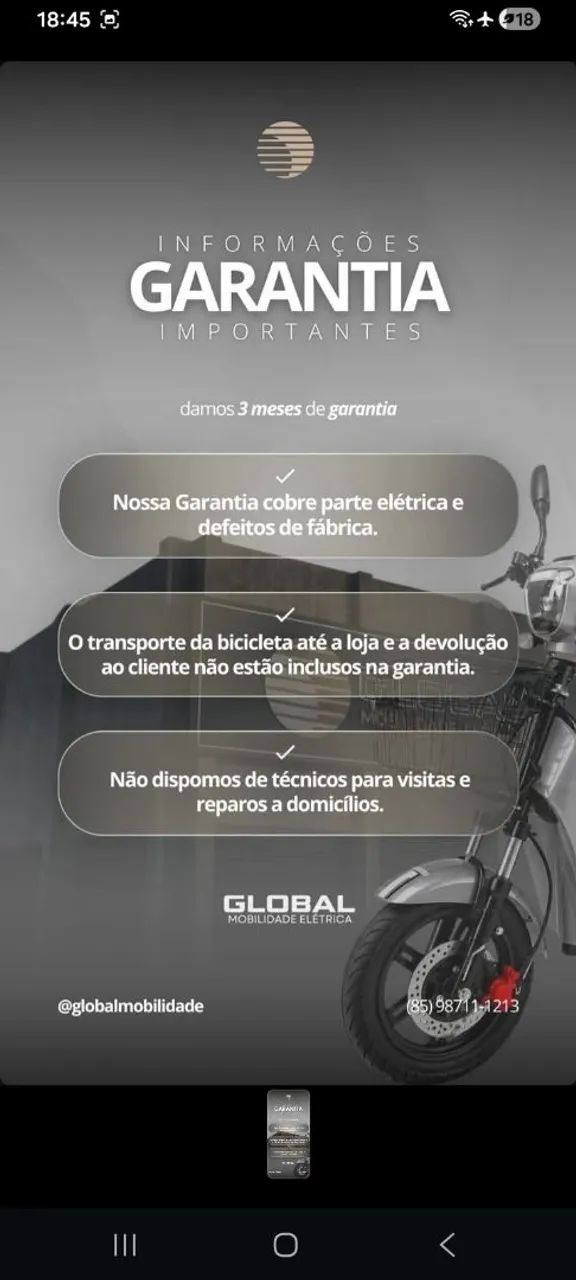 Moto elétrica global - Foto 2