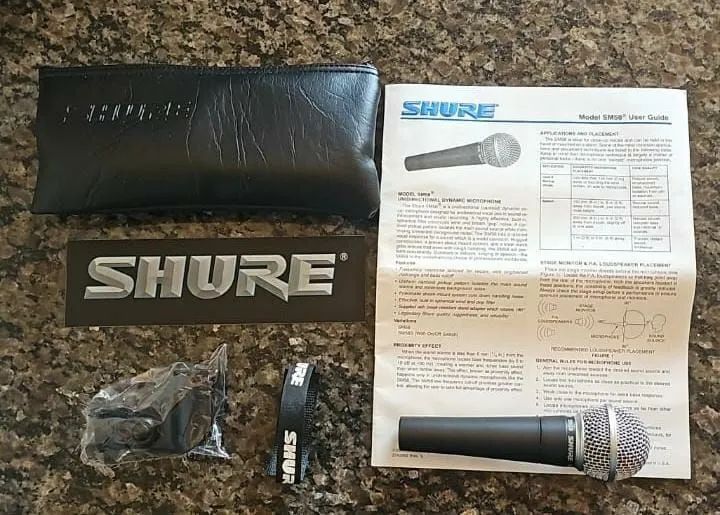 Microfone Shure SM58 -LC ( MÉXICO) - Foto 2