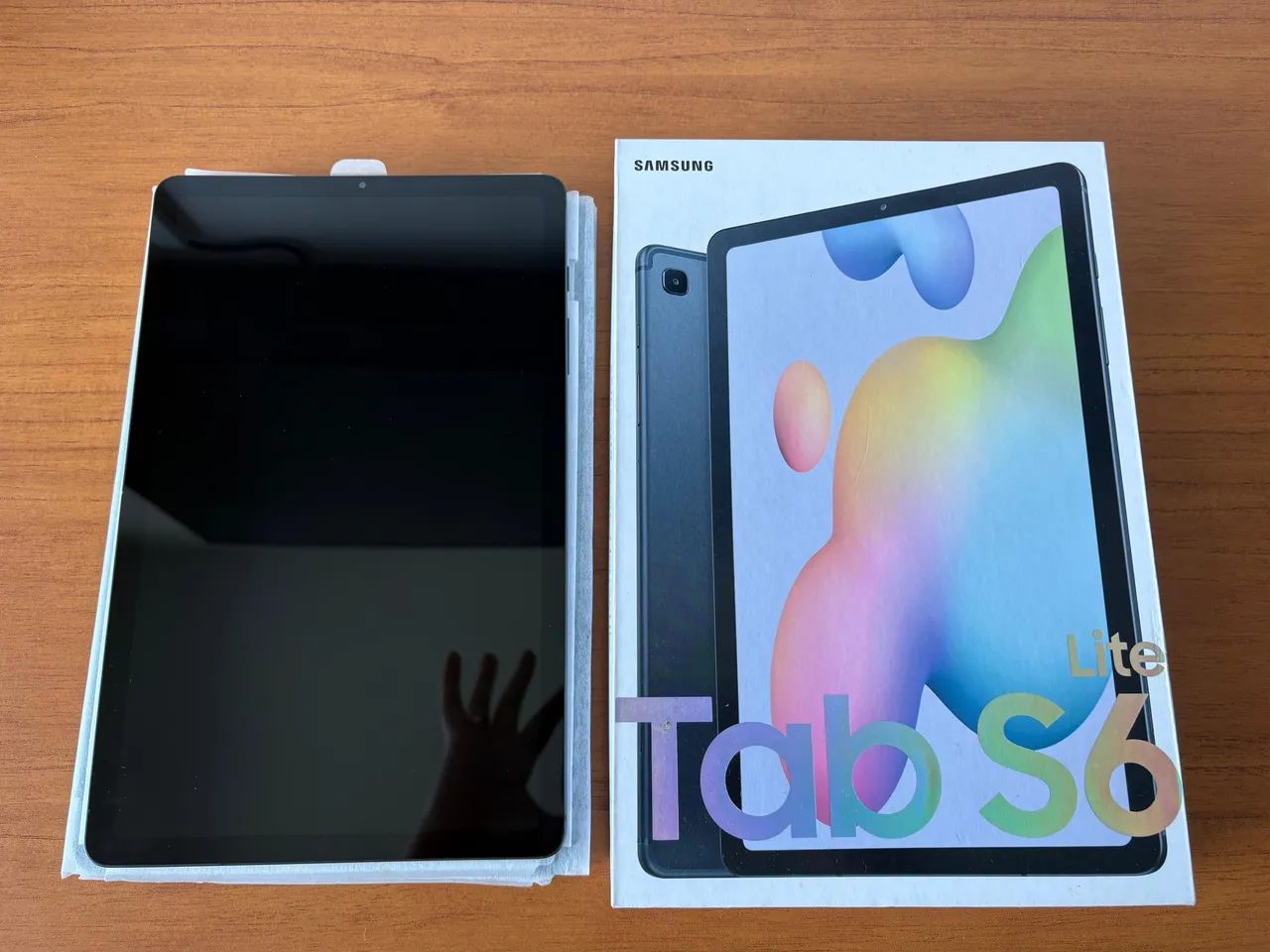 Tablet Samsung S6 Lite MUITO CONSERVADO - Foto 3
