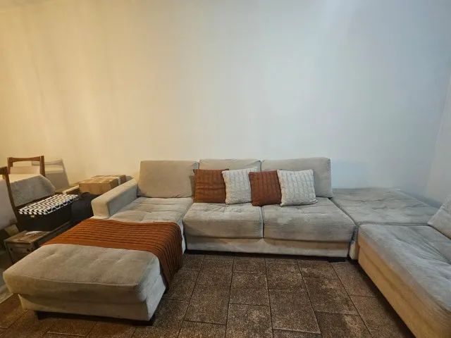 Sofá 5 Lugares c/ Chaise, Tecido - Foto 2