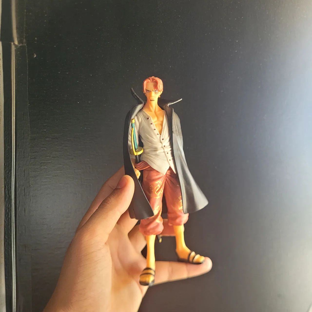 Action figure boneco shanks o ruivo (usado)