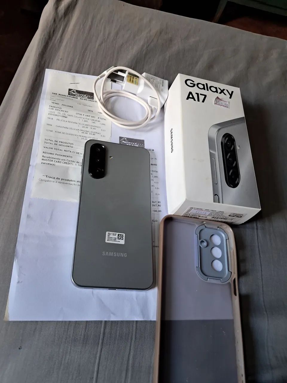 Celular Samsung Galaxy A17 novo  top - Foto 2