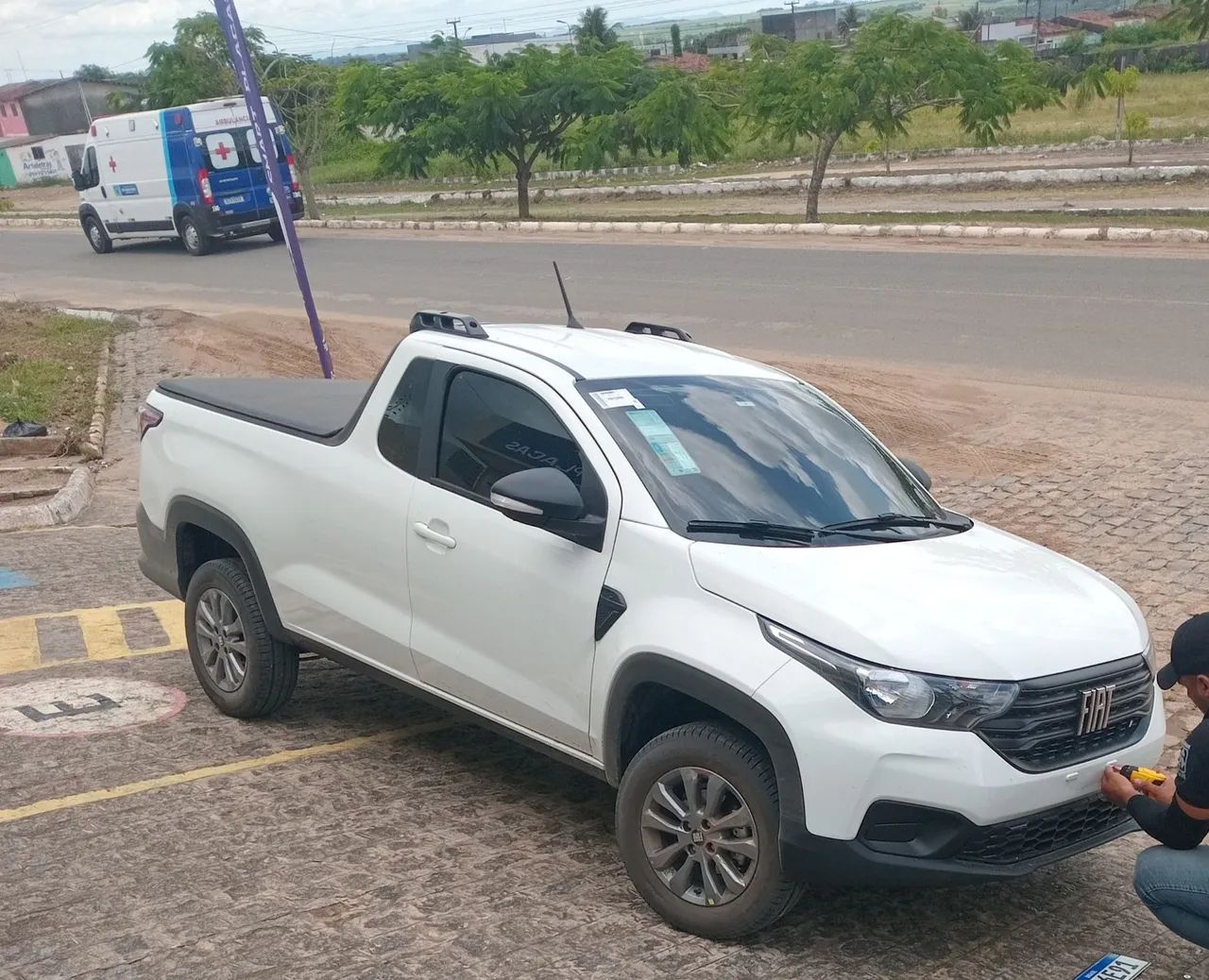 Fiat Strada Freedom 1.3 Flex 8V CS Plus 2026 - Foto 4