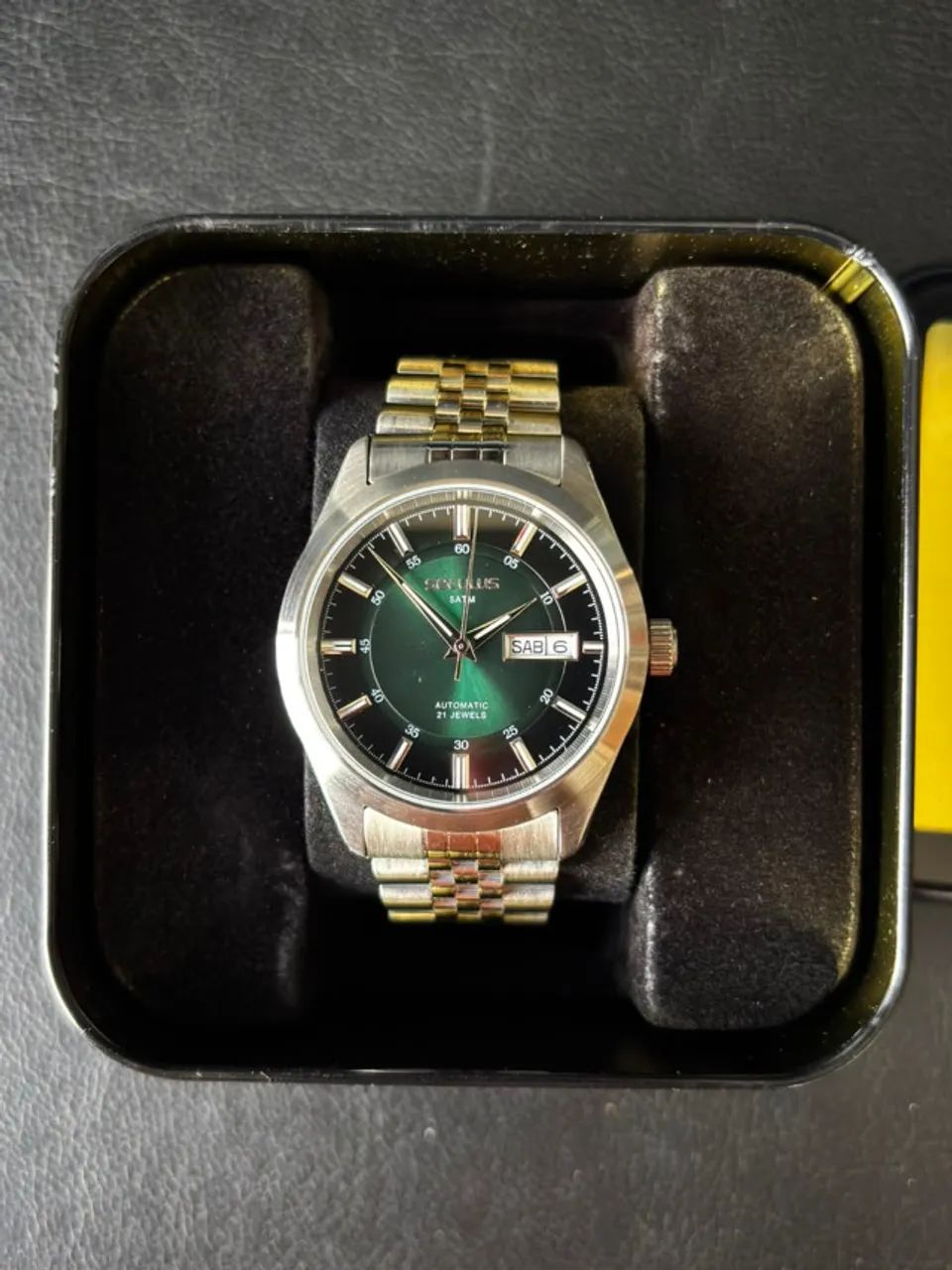 Relógio Seculus Automático 77361G0SVNA3 - Impecável - Foto 3