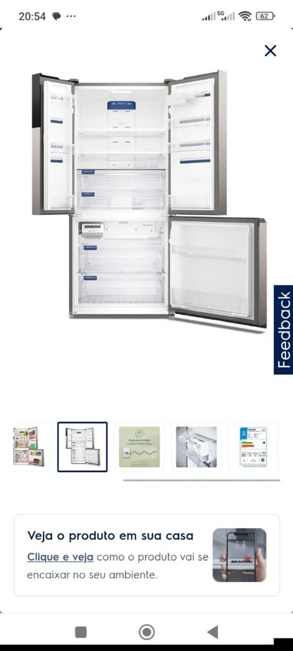 Vendo geladeira Electrolux Im8s. Nova na embalagem com garantia estendida por 18 meses - Foto 6