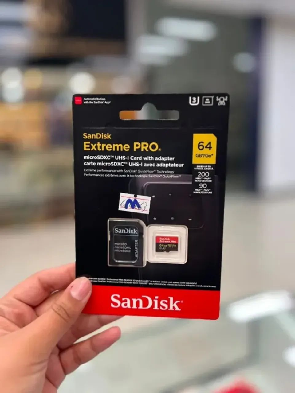 MICRO SD 64GB SANDISK EXTREME PRO
