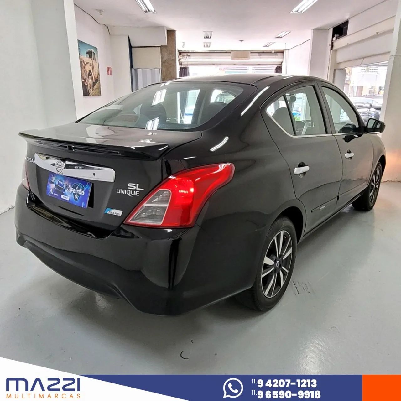 Nissan Versa Unique 1.6 16V Flexstart 4P Aut. 2018 - Foto 3