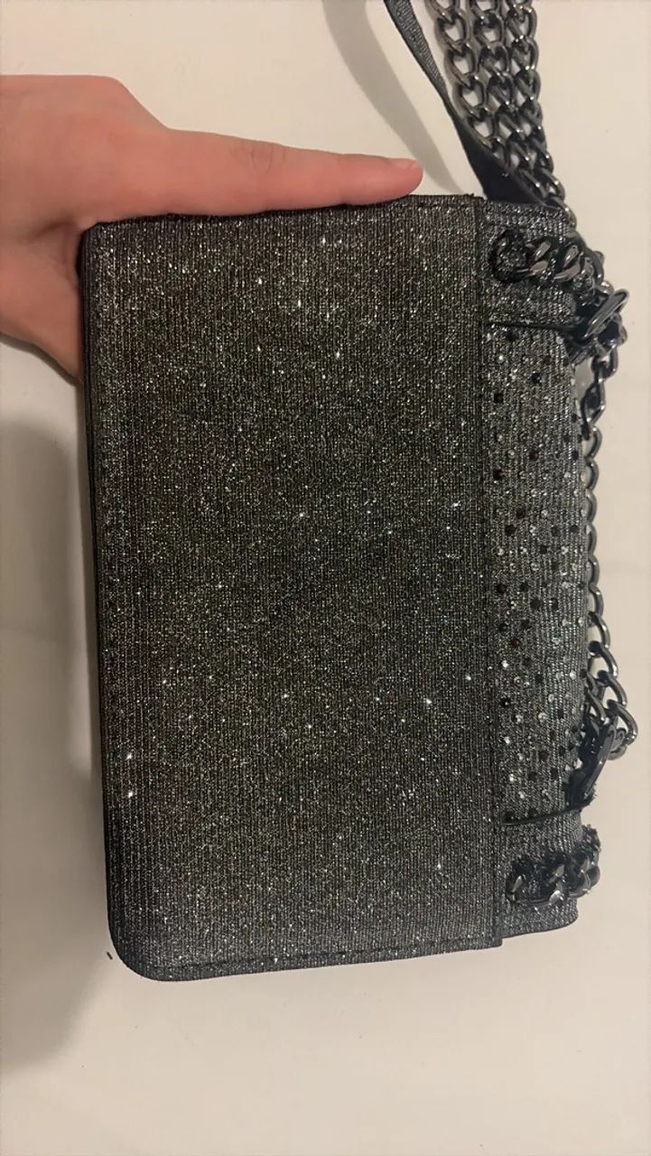 bolsa carvela bailey mini chumbo - Foto 4