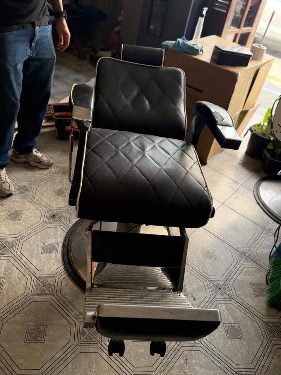Cadeira de barbearia 