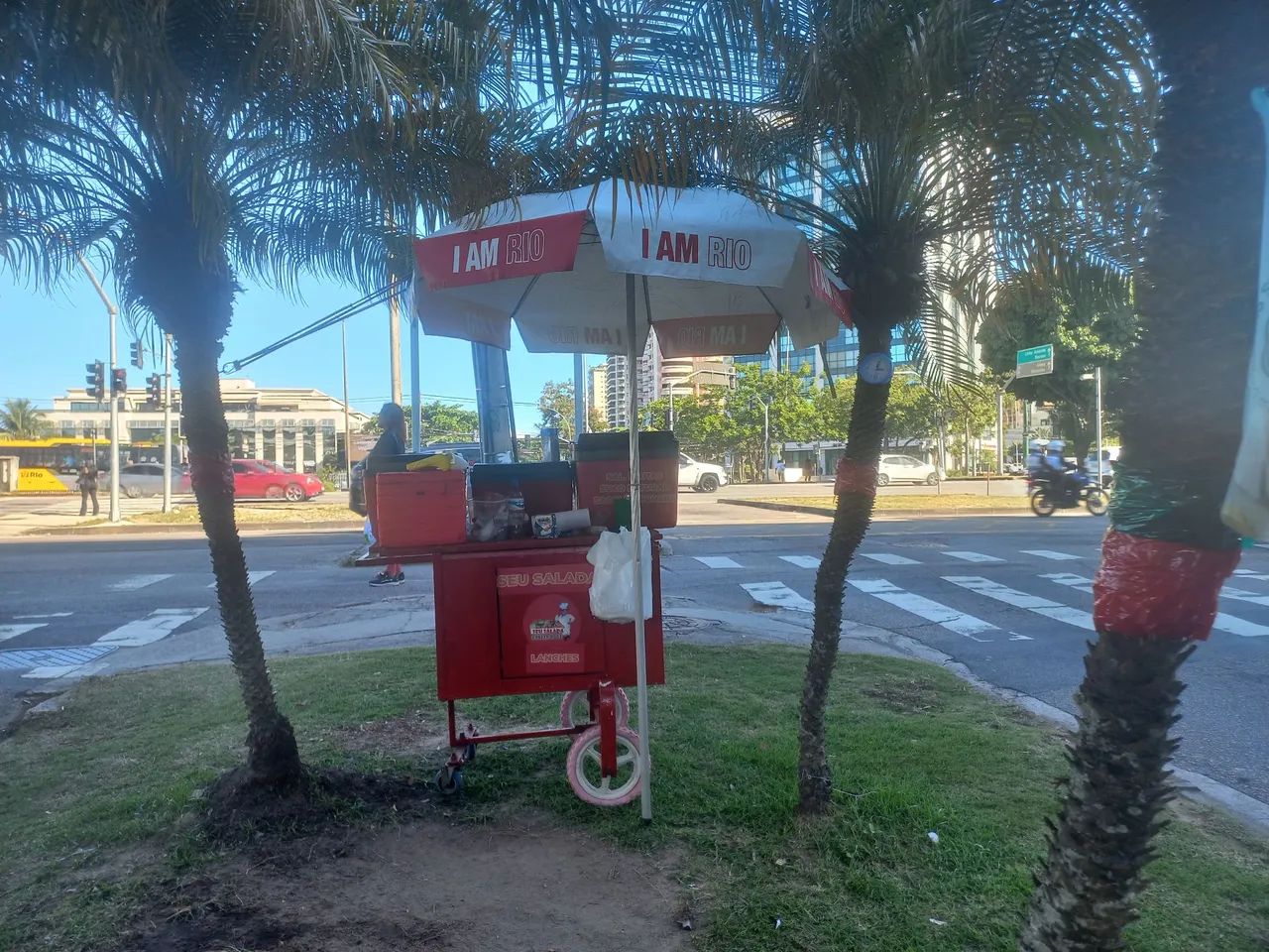 CARRINHO DE AMBULANTE. 