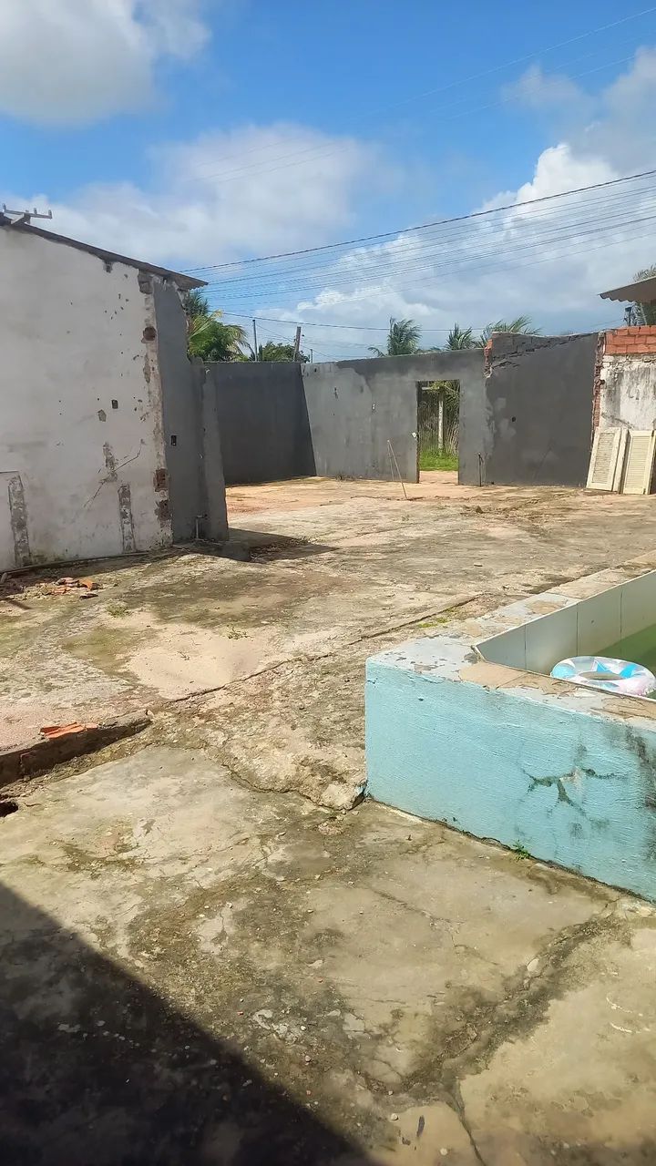 TERRENO TODO MURADO COM PISCINA  - Foto 3