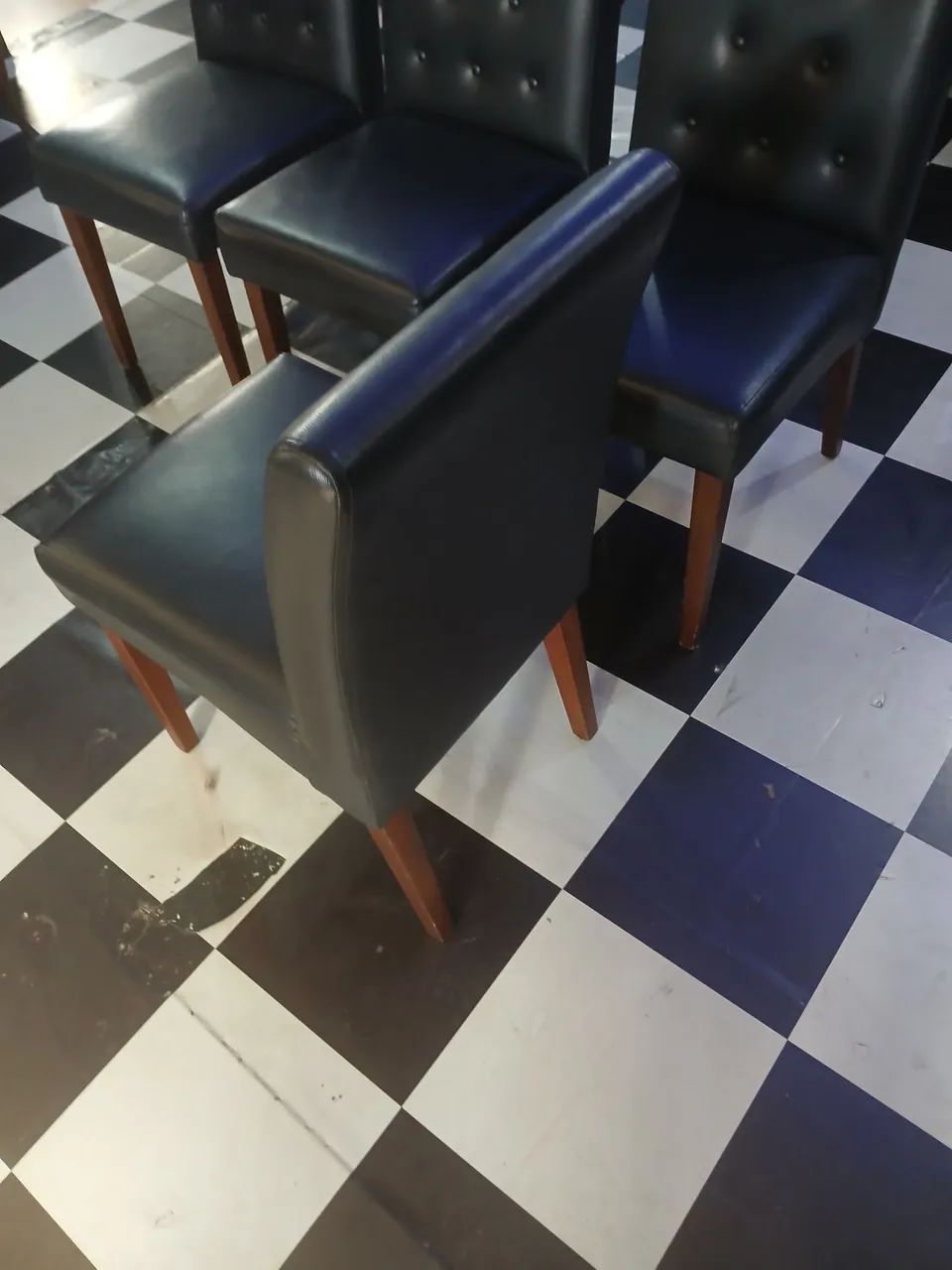 Cadeiras em captone couro - Foto 2