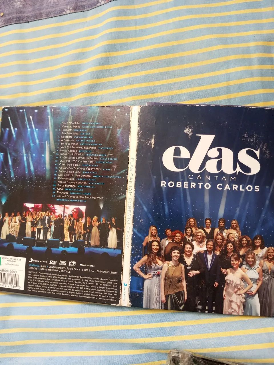 Dvd Elas Cantam Roberto Carlos  - Foto 3