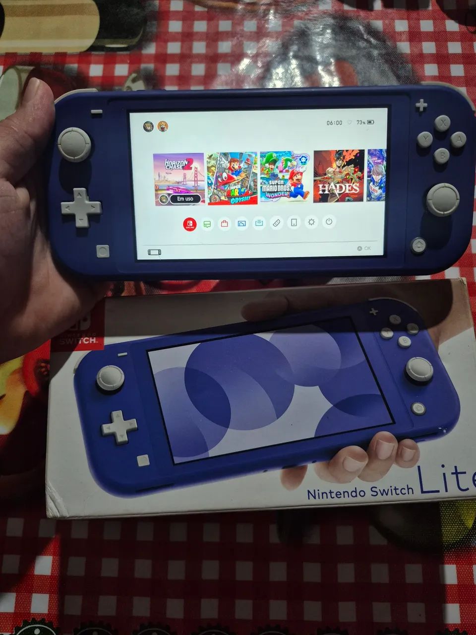 Nintendo Switch Lite Desb. (Faço envio)
