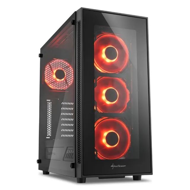 Gabinete midtower Sharkoon TG5