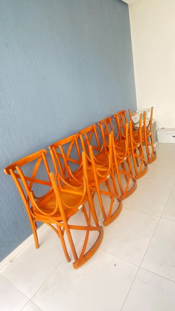 Kit 10 cadeiras artnobre novinhas  - Foto 3