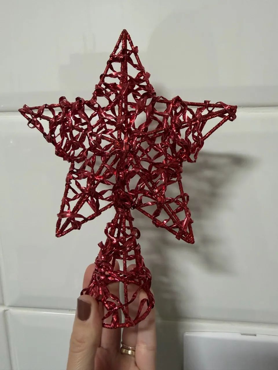 Estrela árvore de natal