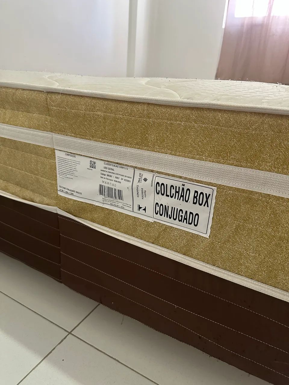 Cama Box casal - molas ensacadas - Foto 2