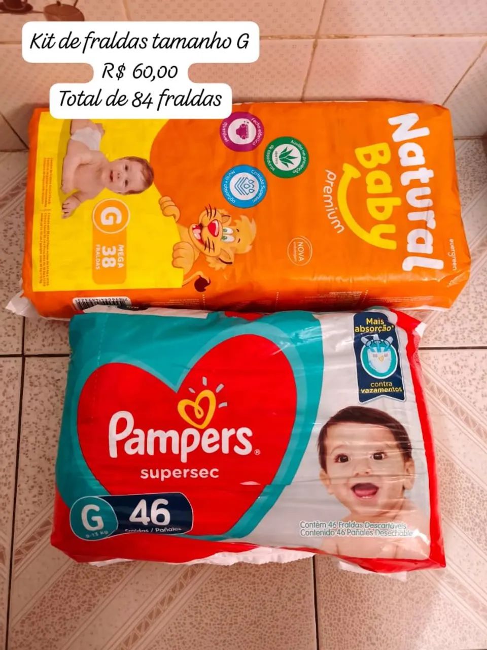 Kit de fraldas desapego  - Foto 3