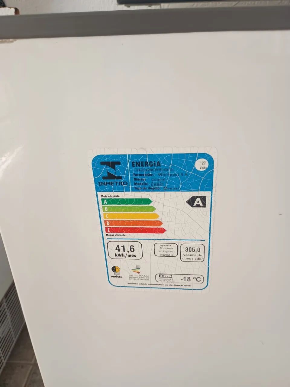 Vendo frezzer consul horizontal 307 l - Foto 4