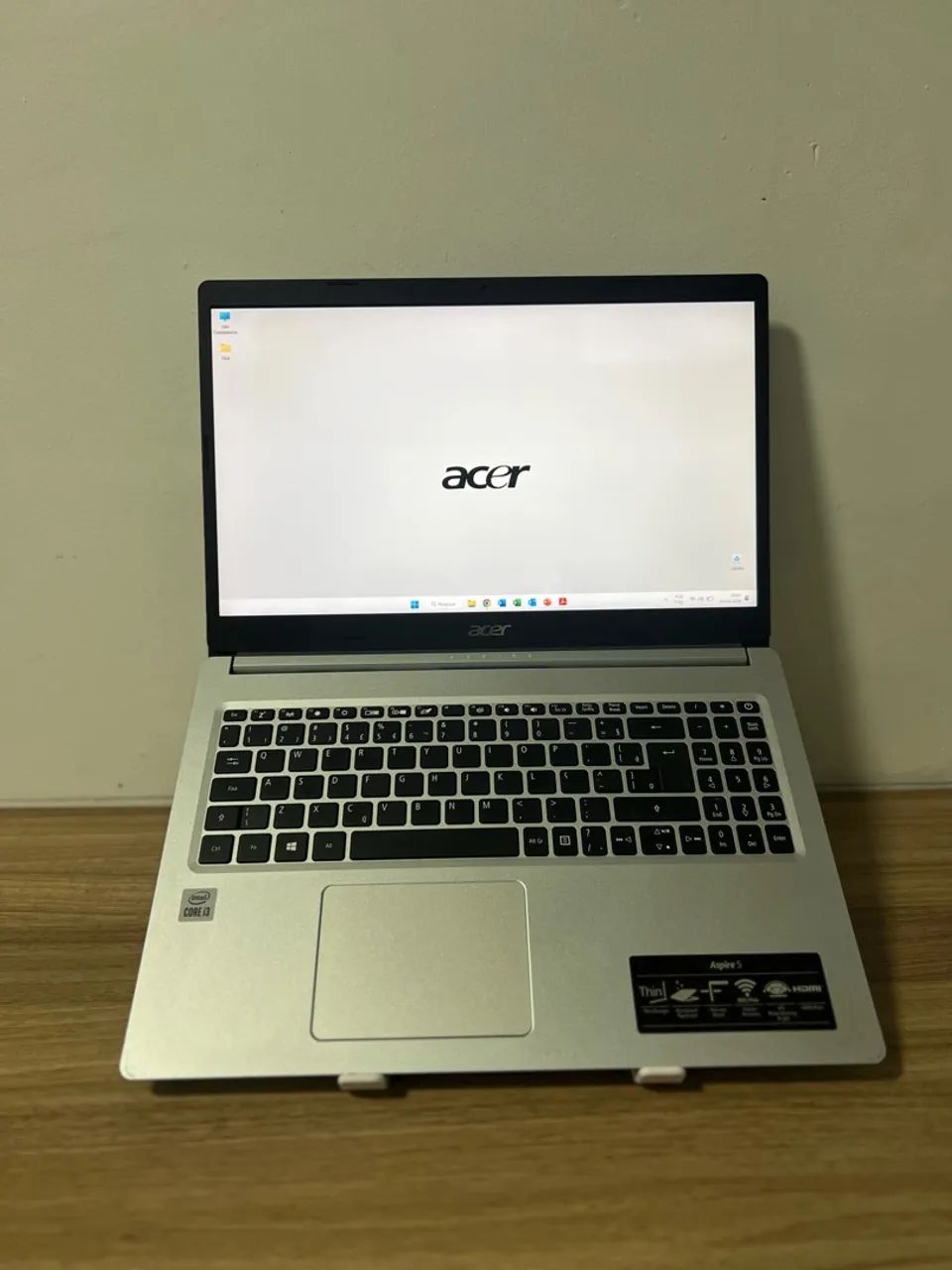 Notebook Acer I3-10° perfeito estado!  - Foto 2