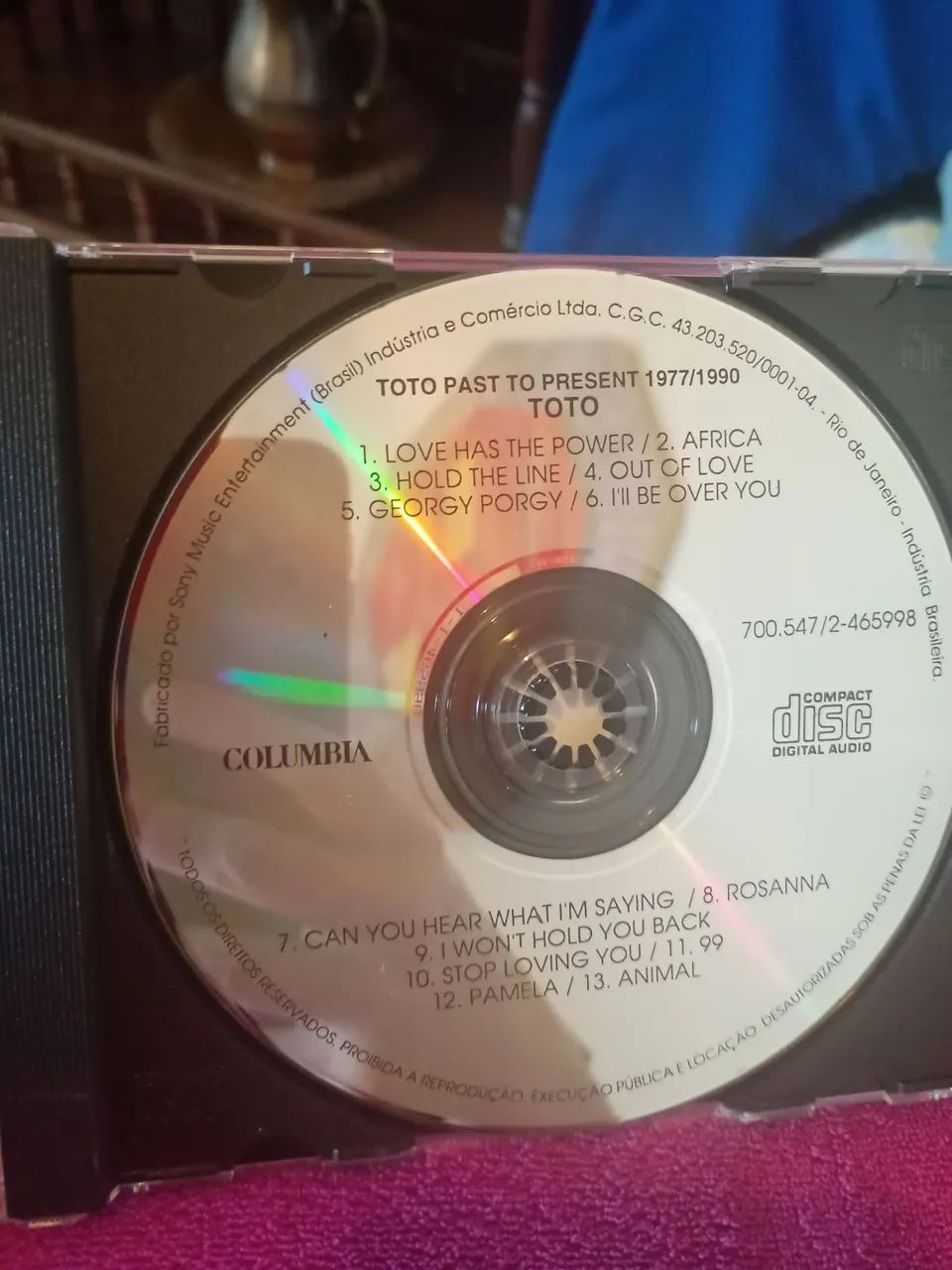 Toto past to present cd  - Foto 2