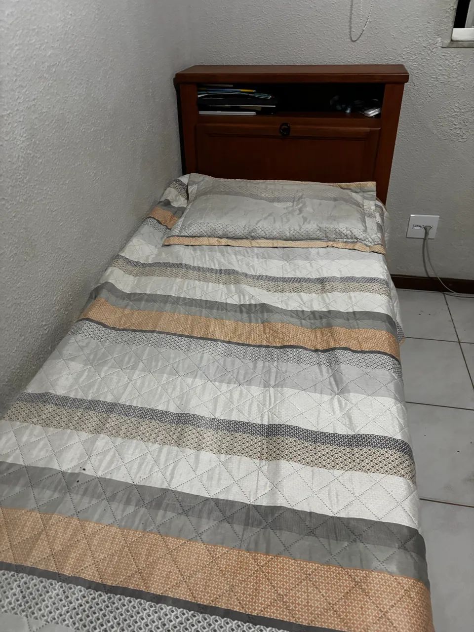 BICAMA DE MADEIRA COM 3 GAVETAS E BAÚ  - Foto 5