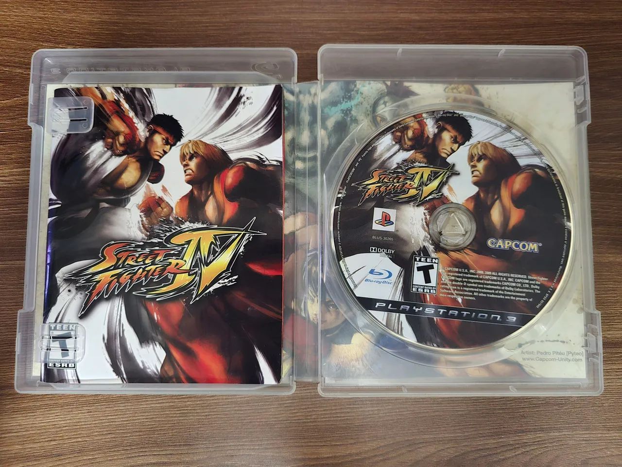 Street Fighter IV PS3 Original Completo com Manual - Foto 3