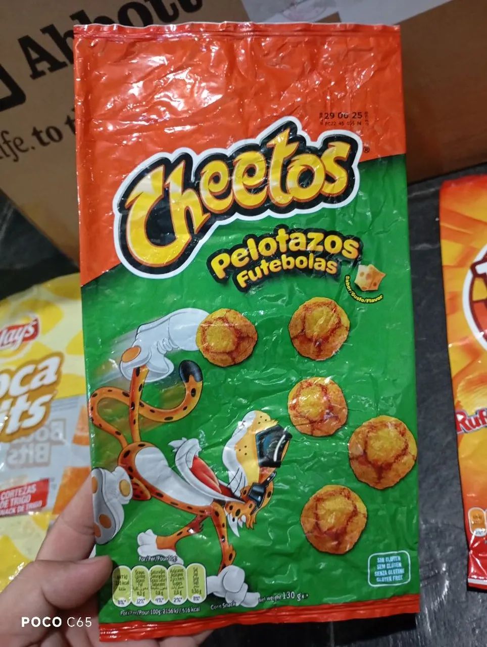 Embalagens salgadinhos lays, ruffles e correlatos elma chips extrangeiras Ilhas Canarias - Foto 2