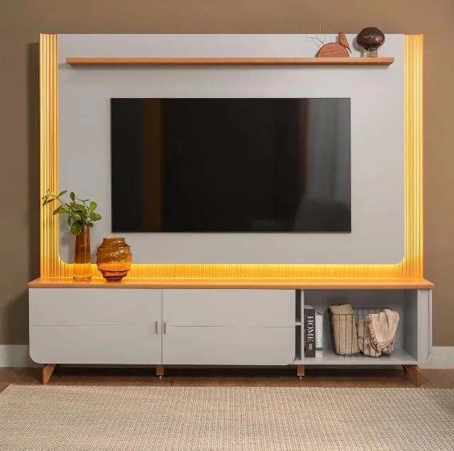 Home Valdore 218 cm para TV até 75 polegadas - Foto 2