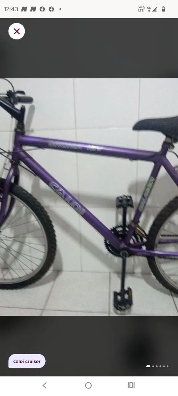 Bicicleta Caloi Cruise 