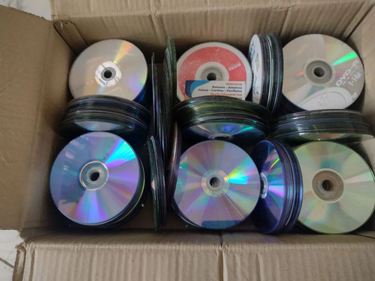 400 cds para artesanato - CDs, DVDs etc - Jardim Nordeste, São