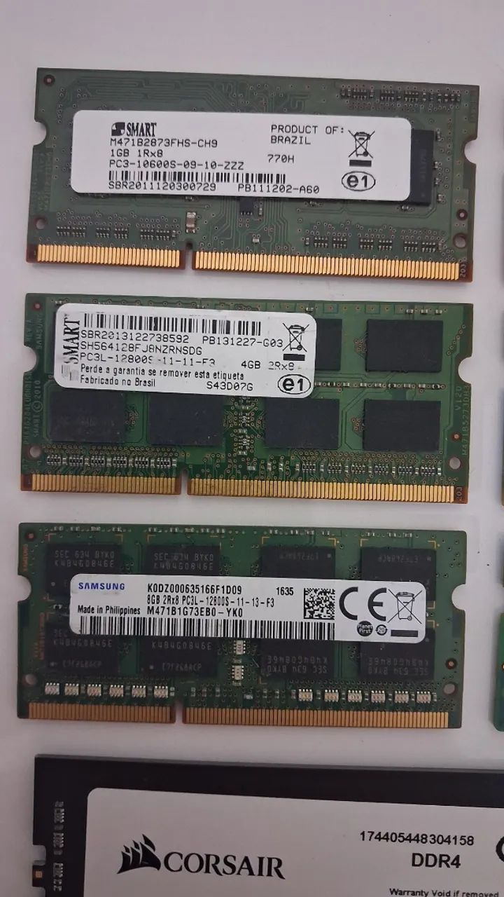 Memorias Notebook DDR3 4GB e 8GB(Leia o Anuncio) - Foto 2
