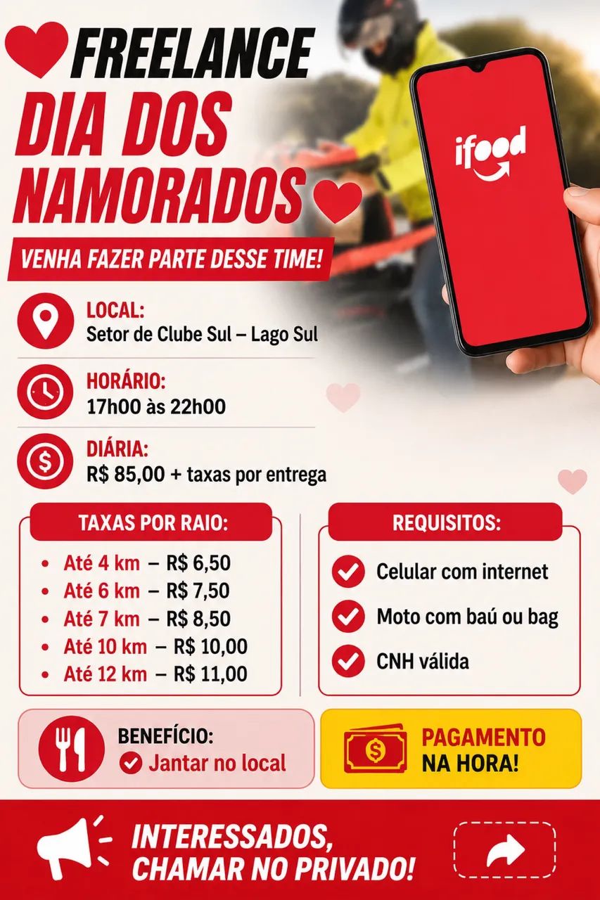 Freelance dia dos namorados 