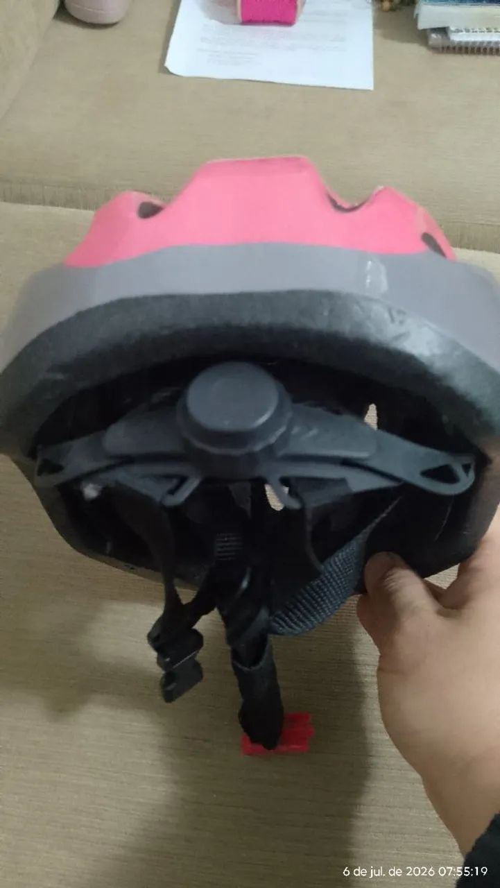 Capacete Rosa  - Foto 3