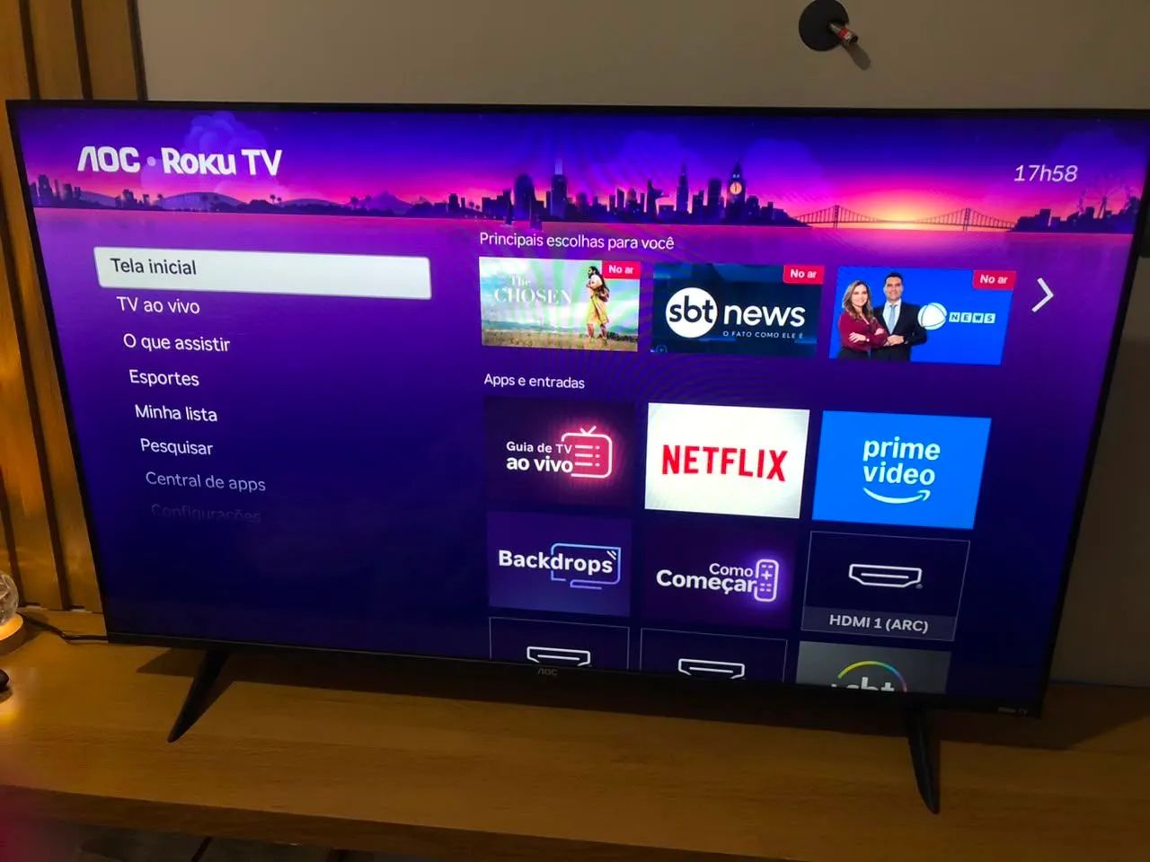 Vendo Smart TV 43 polegadas  - Foto 3