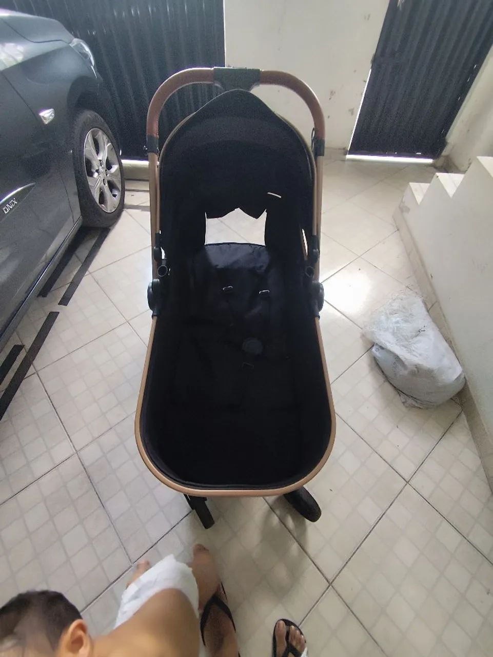 carinho de bebê Moisés - Foto 3