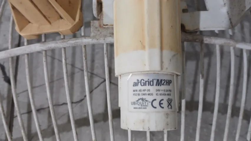 Antena Ubiquiti Airgrid M2 HP com Grades e fonte POE - Foto 2