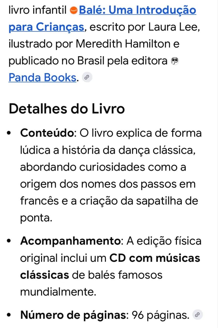 Livro ?Balé Uma Introdução p/ Crianças? - Foto 5