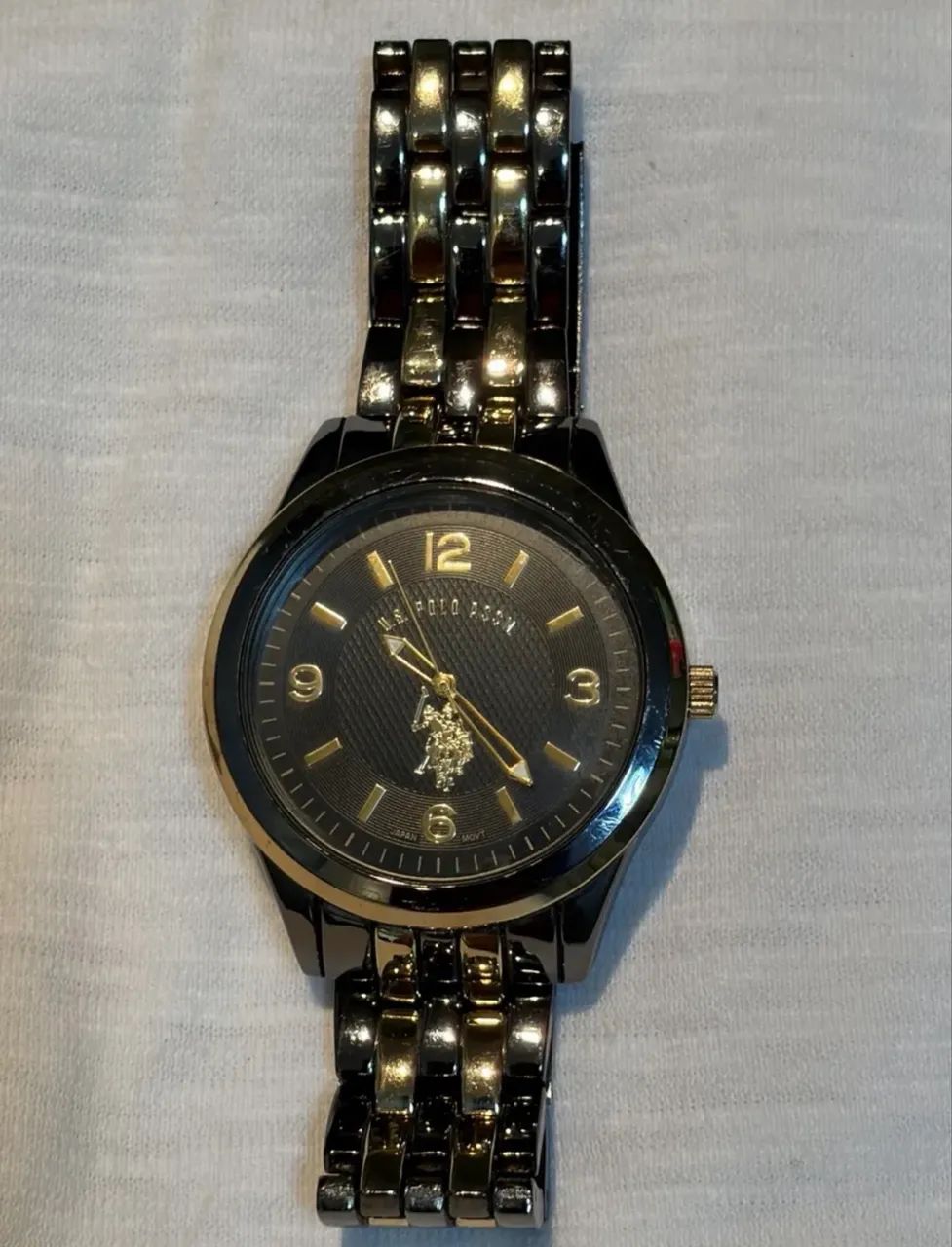 Relógio U.s. Polo Assn. Usc80466 (gold & Black) - Foto 4