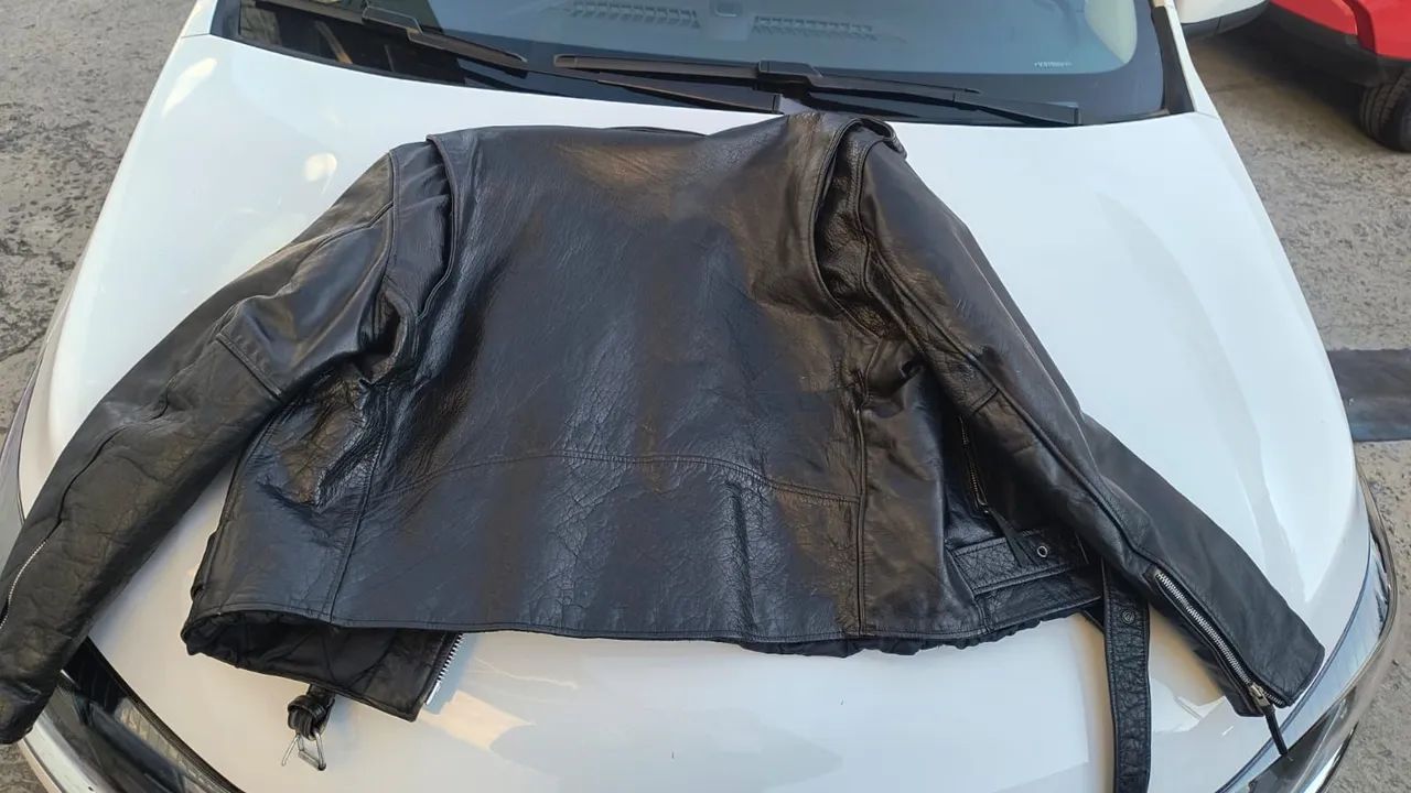 Vendo Jaqueta de Couro Terminator T2 - Foto 5